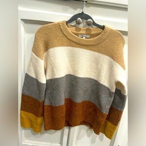 Madewell slightly cropped sweater